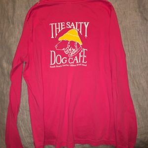 The salty dog cafe pink longsleeve tshirt